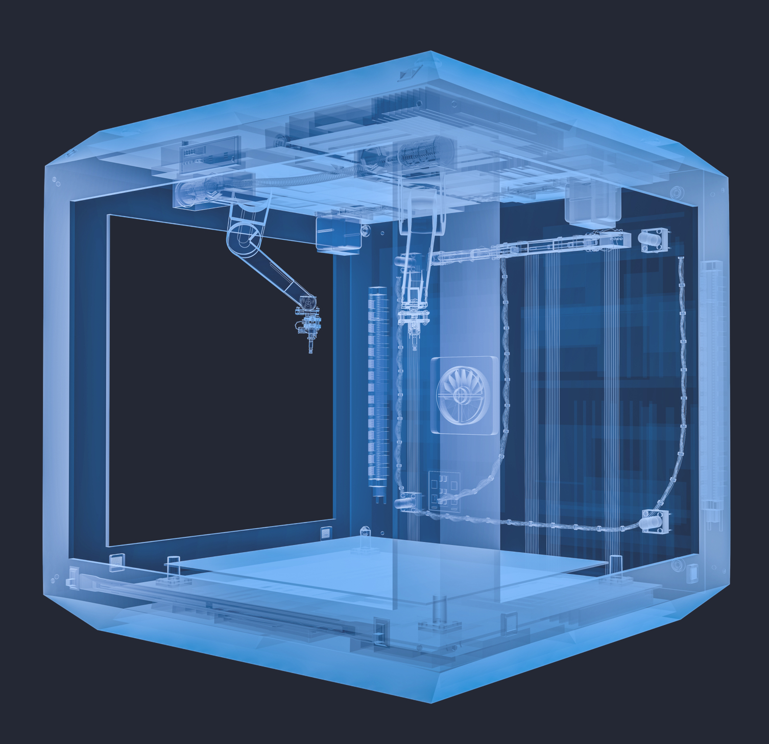 3D printer X ray
