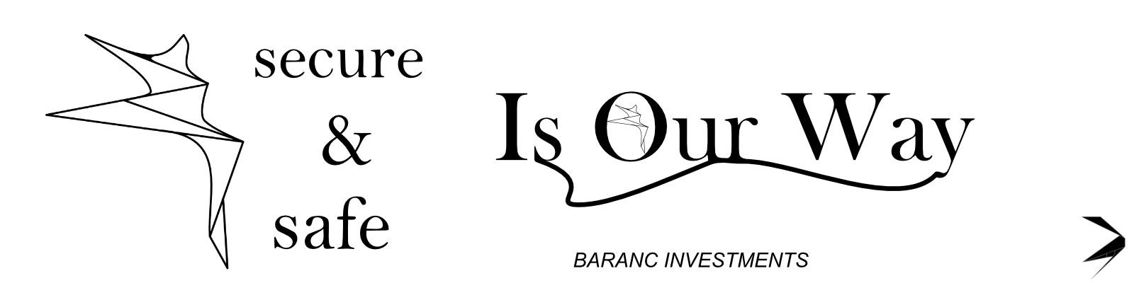 Baranc secure and safe slogan